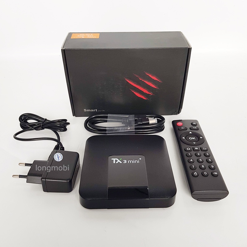 TX3 Mini Plus 2023 Tv Box Xem Truyền Hình Ổn Định S905W2 Ram 4GB Cài Sẵn Ứng Dụng