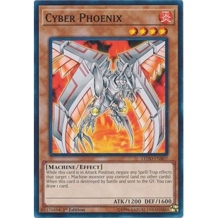 Thẻ bài Yugioh - TCG - Cyber Phoenix / LEDD-ENB07'