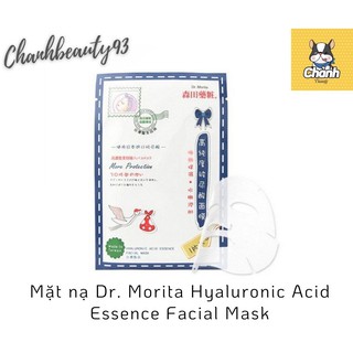 Mặt nạ giấy Dr. Morita  Hyaluronic Acid Essence Facial Mask x 1 Miếng