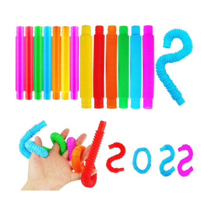 Ống Đồ Chơi Giảm Căng Thẳng Linh Hoạt Kích Thước Lớn Cho Trẻ Em