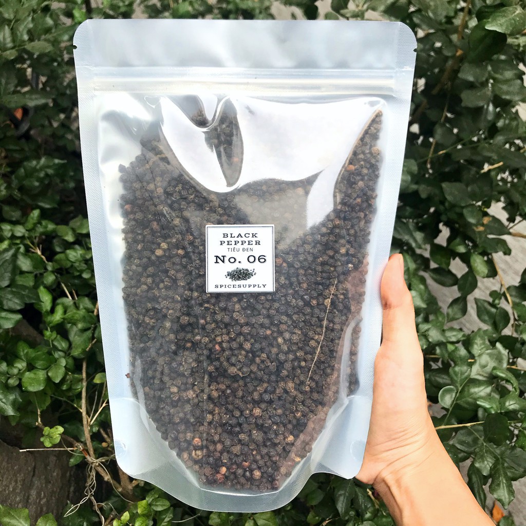 500g Tiêu đen Black pepper thơm cay sạch từ Đaknong Giá Sỉ mùa mới 2020 500g