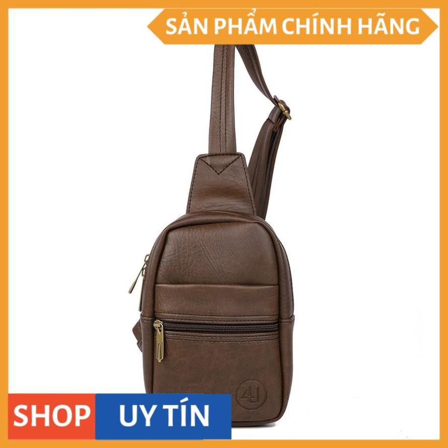 Túi Nam Đeo Chéo Trước Ngực 4U Da Tổng Hợp Nhỏ Gọn BA415 | BigBuy360 - bigbuy360.vn