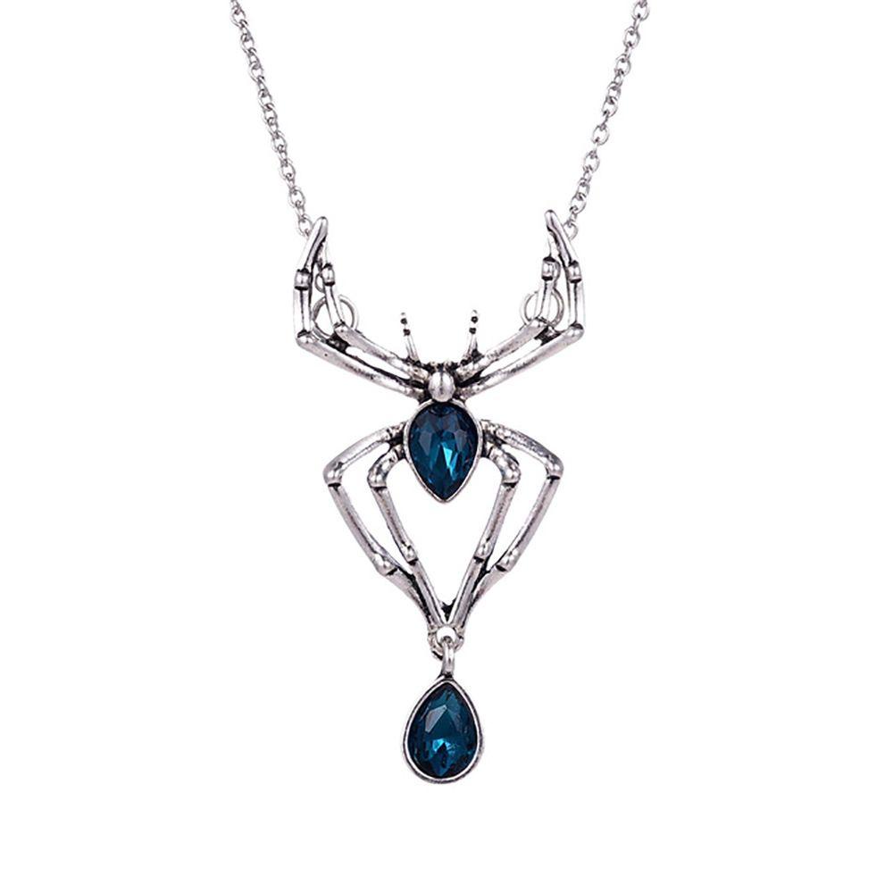 Vanes1 Vòng cổ Hình Nhện Phong Cách Gothic Sáng Tạo Cho Nam Và Nữ|Vòng cổ Phong Cách Hip Hop Hàn Quốc