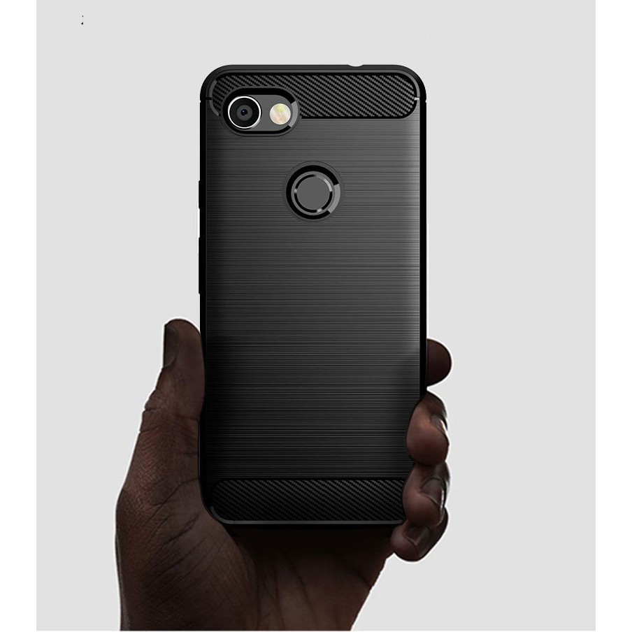 Ốp lưng Google Pixel 3A XL chống shock, chống vân tay vân xước carbon hấp thụ nhiệt