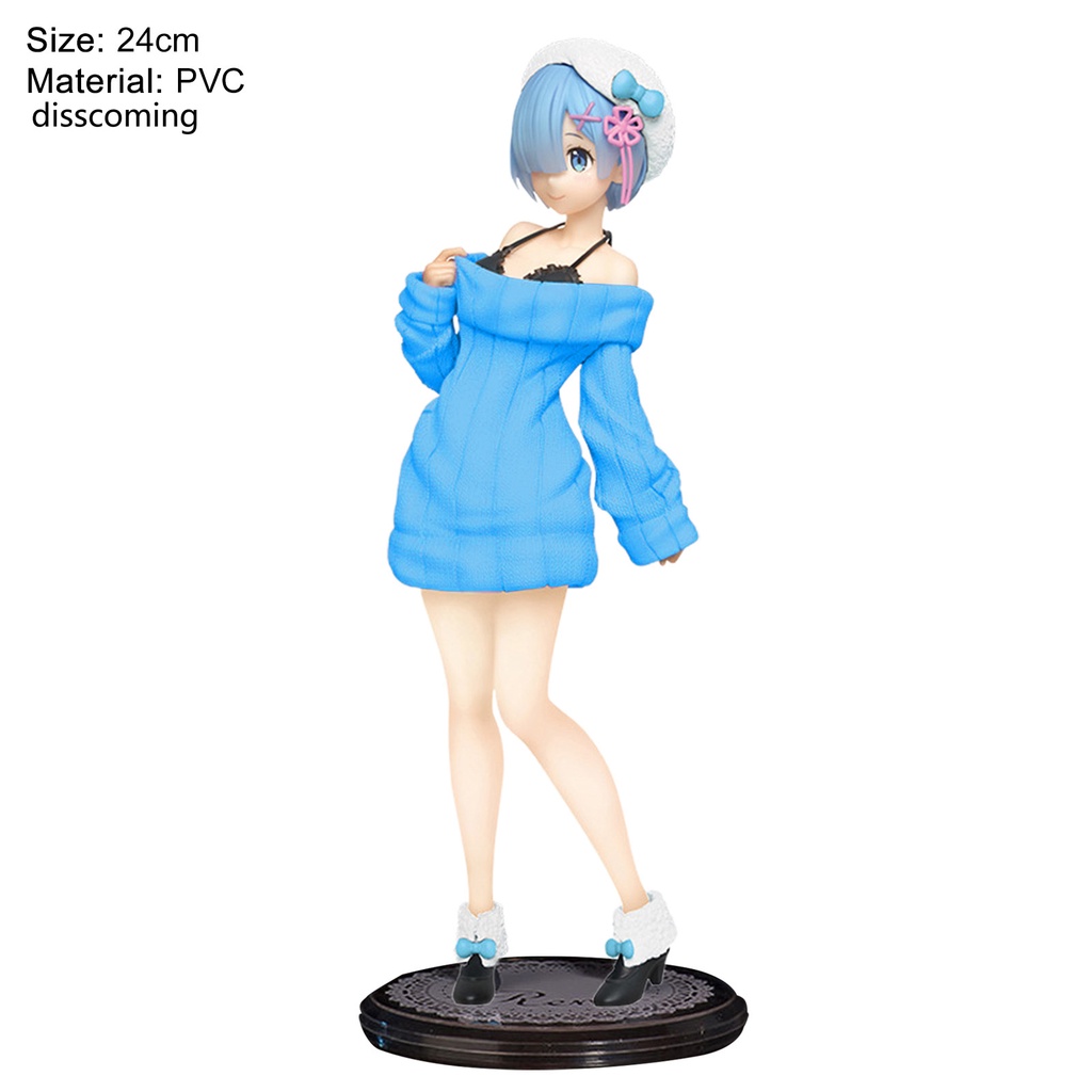 Mô hình đồ chơi nhân vật anime Re Life In A Different World From Zero Rem chất lượng cao