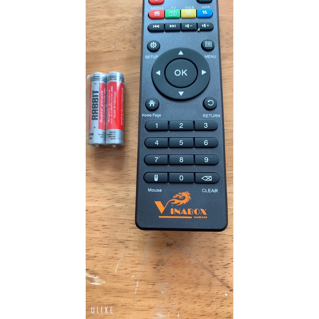 REMOTE ĐIỀU KHIỂN VINABOX SỬ DỤNG CHO MODEL:X9,X10,X20 2GB 4G,X3,X2 PLUS,X4