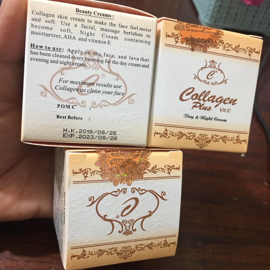 Tem đỏ_Kem collagen 701 plus vit E cao cấp