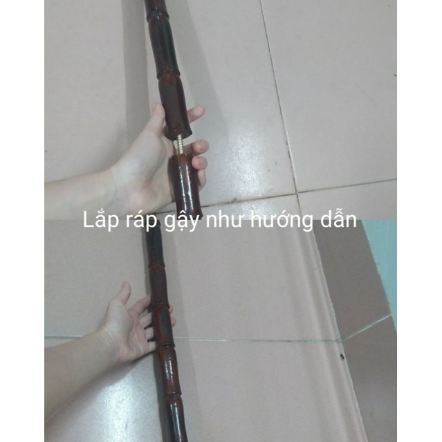 Gậy Batoong dành cho người già  100% bằng mây tự nhiên