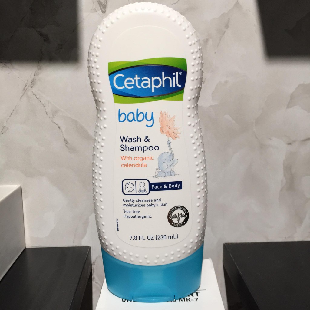 Sữa tắm cho bé Cetaphil Baby Mỹ 230ml