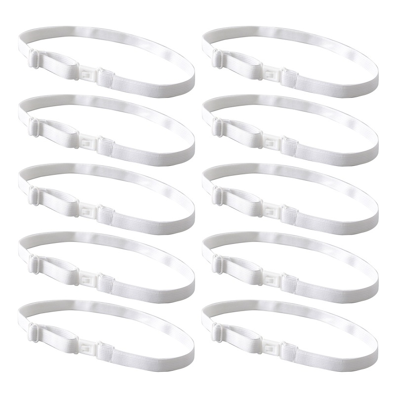 Set 10 Thắt Lưng Co Giãn Có Thể Điều Chỉnh Kích Thước Dành Cho Nam Nữ