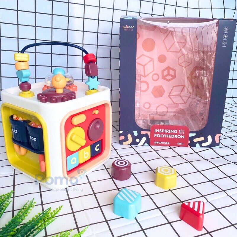 Hộp Đồ Chơi Phát Nhạc Đa Năng Duhoon Cao Cấp Cho Bé