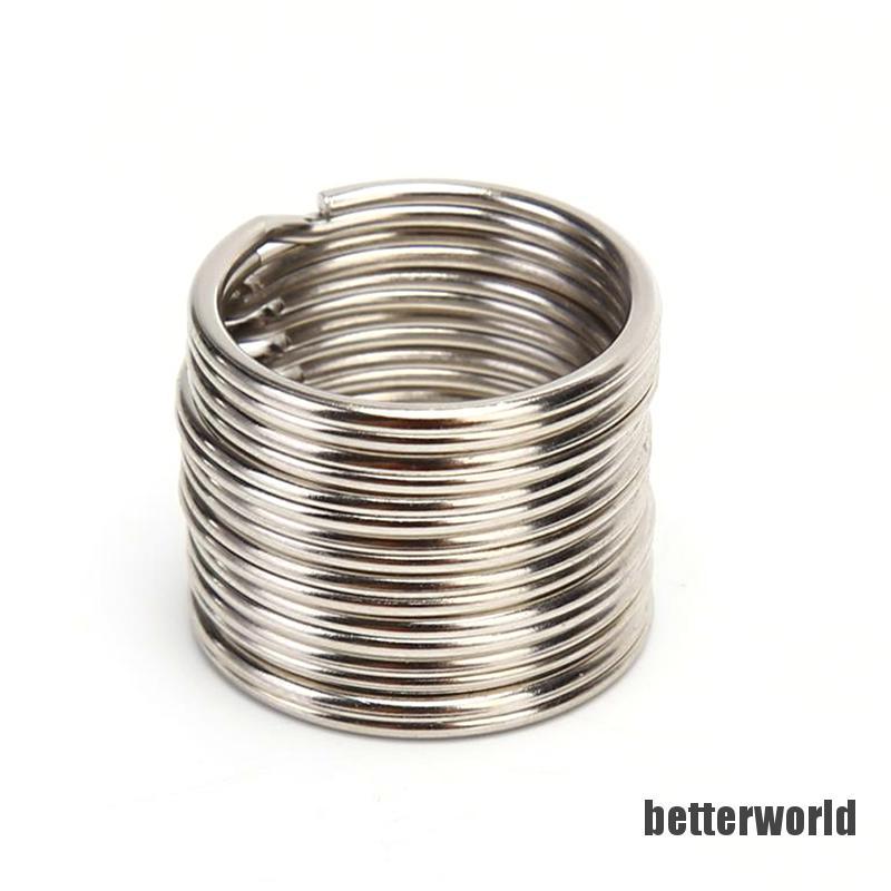 Bộ 100 Chiếc Nhẫn Kim Loại Tròn Đặc Biệt