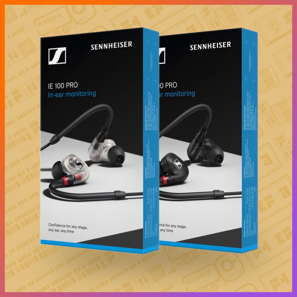 Tai nghe nhét tai Sennheiser IE 100 PRO / PRO WIRELESS - BH chính hãng 24 tháng