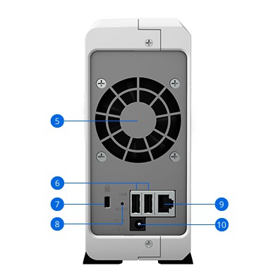 Thiết bị lưu trữ Nas Synology DiskStation DS120j chính hãng