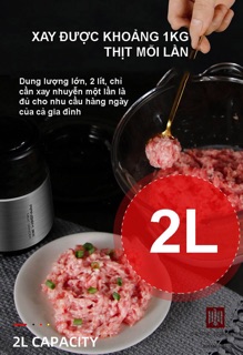 Ranbem224A - Máy xay thịt siêu nhanh và siêu bền