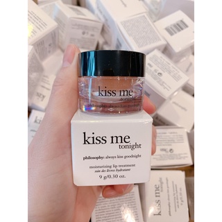 Mặt nạ ngủ môi Philosophy Kiss Me Tonight: dưỡng môi mềm mịn suốt mùa Đông lạnh giá