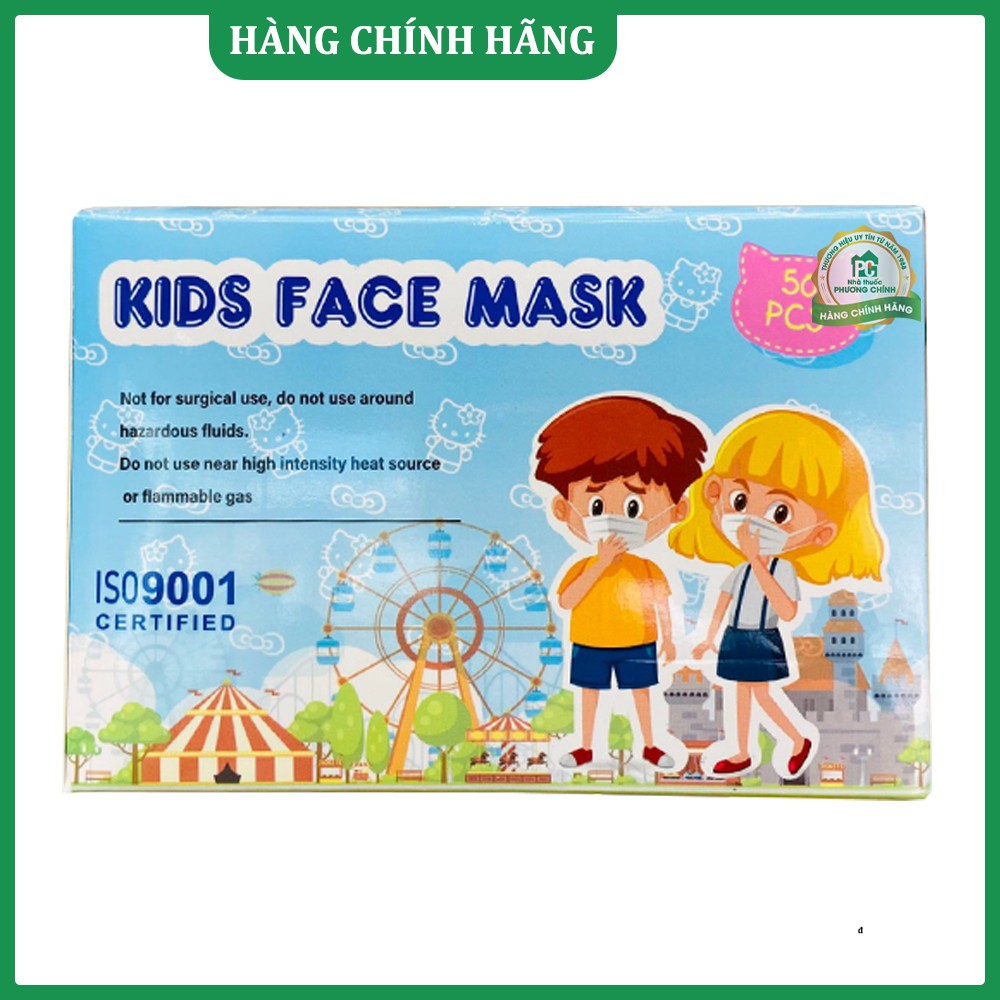 Khẩu Trang Y Tế Trẻ Em Kids Face Mask Hộp 50 Chiếc