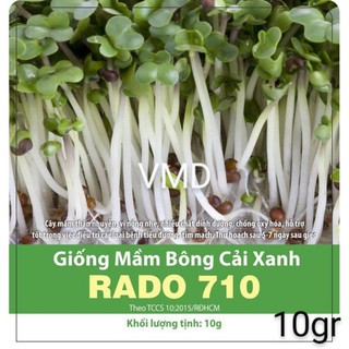 Hạt giống Mầm Bông Cải Xanh