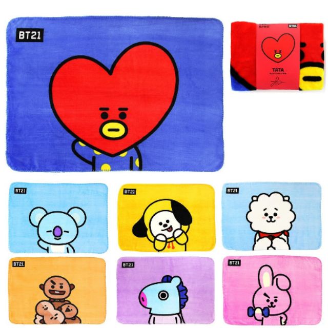 CHĂN ĐA NĂNG BT21 BTS (SẴN)