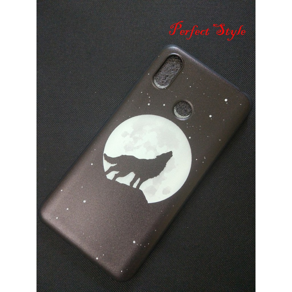 Ốp lưng xiaomi Mi Max 3 in hình họa tiết đẹp mắt ( có phát quang )