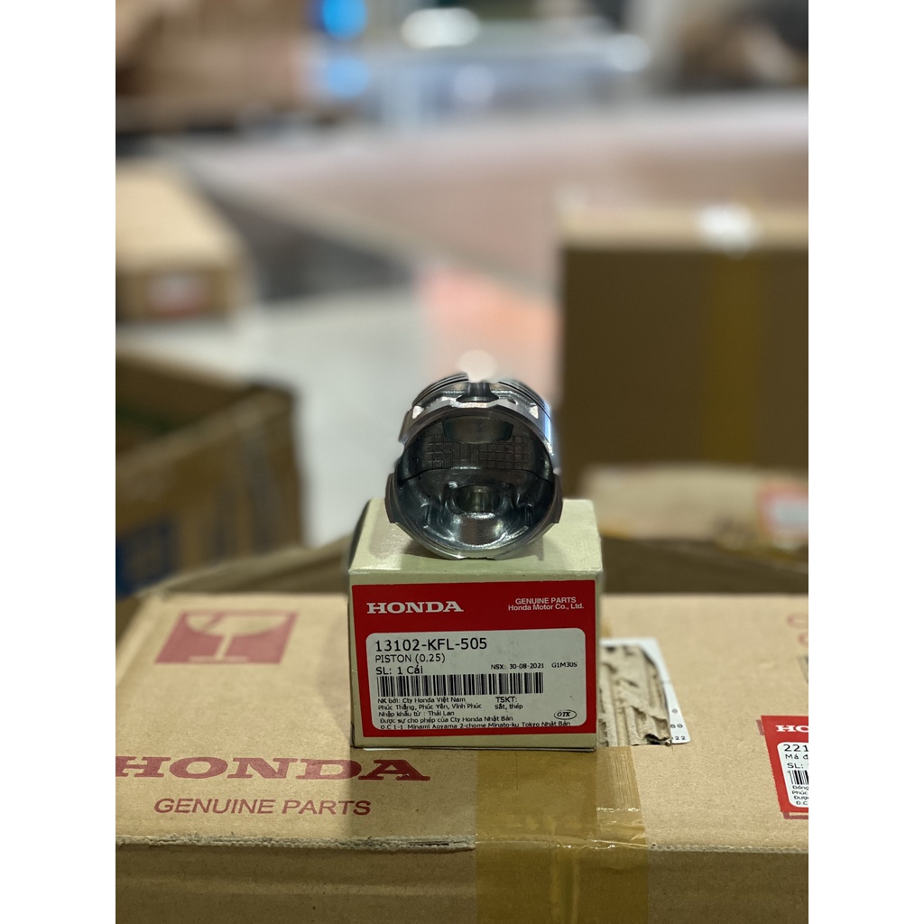 Piston tiêu chuẩn HONDA DREAM, WAVE.