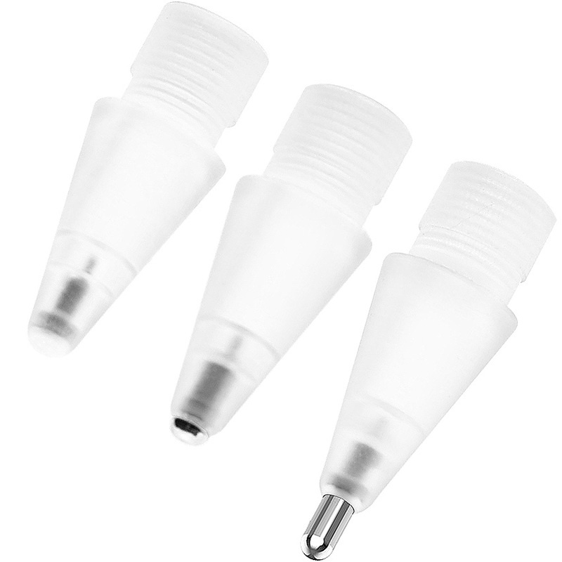 Đầu Bút Chì Thay Thế Bằng Hợp Kim Niken Trong Suốt Cho Apple Pencil 1st/2nd Gen
