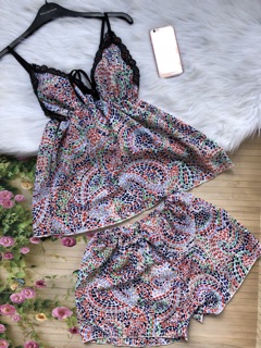 Set bộ voan mặc nhà mát mẻ