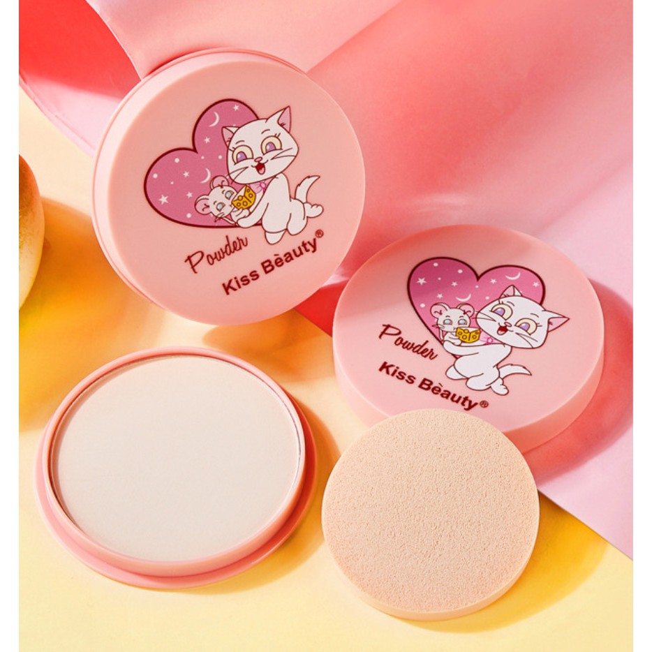 Phấn Nền MÈO PHÔ MAI 81440 Kiss Beauty Nội Địa Chính Hãng