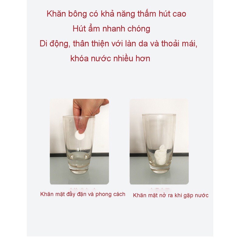 Khăn Giấy Nén Dạng Viên Kẹo Hàn Quốc , Khăn Lau Mặt Du Lịch - An Ann