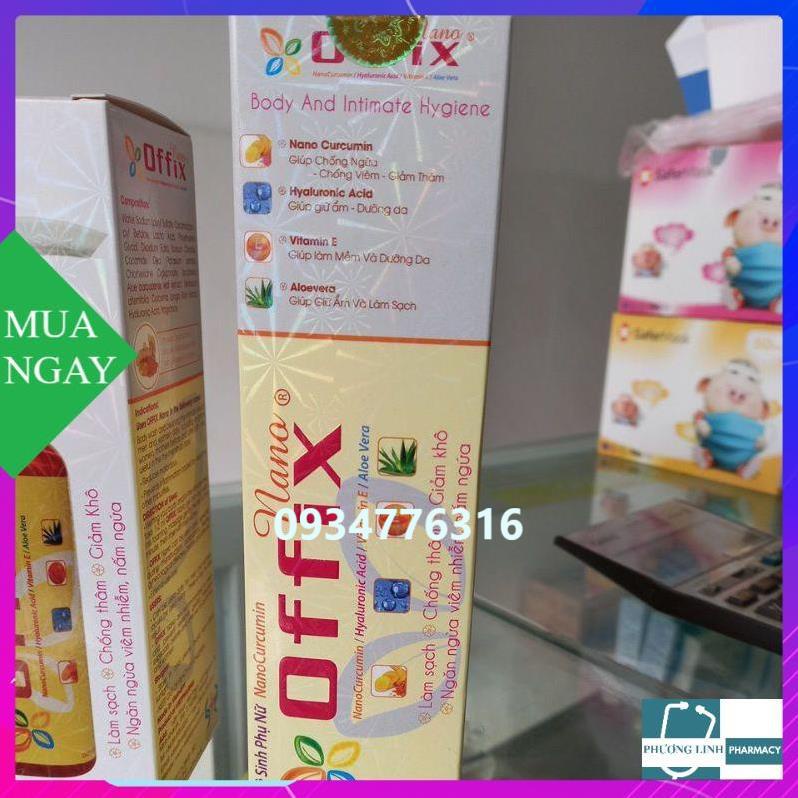 gel vệ sinh phu khoa nanocurcumin - OFFIX