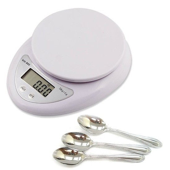 Cân Điện Tử ❤️ 𝑭𝑹𝑬𝑬𝑺𝑯𝑰𝑷 ❤️ Cân Cân Thực Phẩm Nhà Bếp Electronic Kitchen Scale 5KG Cao Cấp