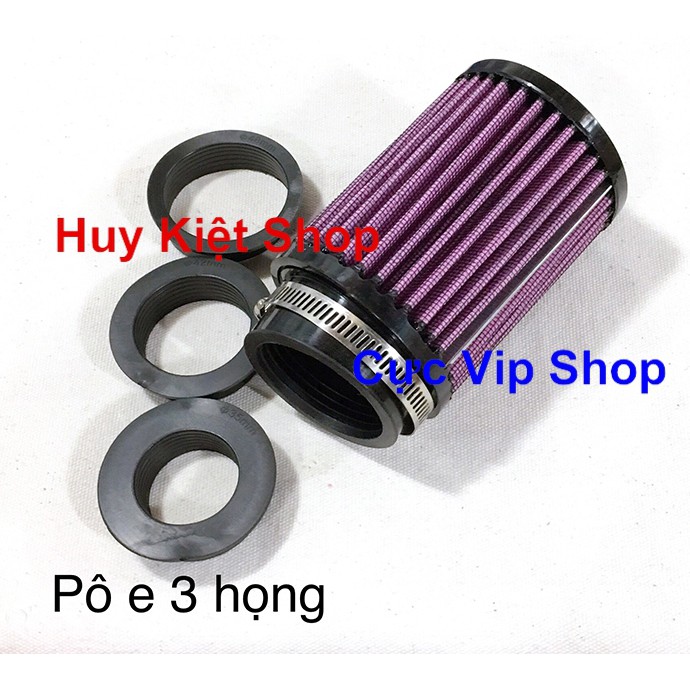 Pô E Tăng Tốc 3 Họng Gắn Sonic-Exciter-Winner-Raider-Satria-Bình Bông Mai MS2188