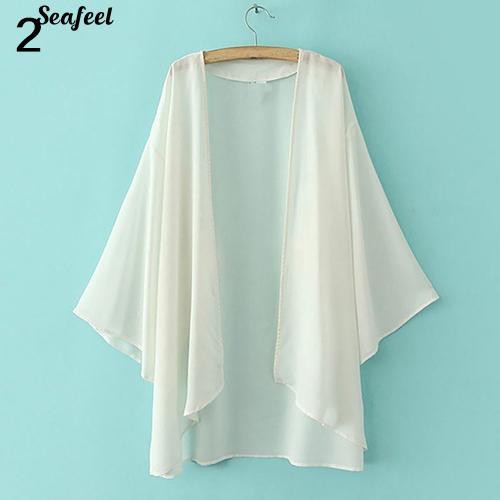 Áo Khoác Đi Biển Boho Hippie Vải Mỏng Xuyên Thấu Cho Nữ | BigBuy360 - bigbuy360.vn