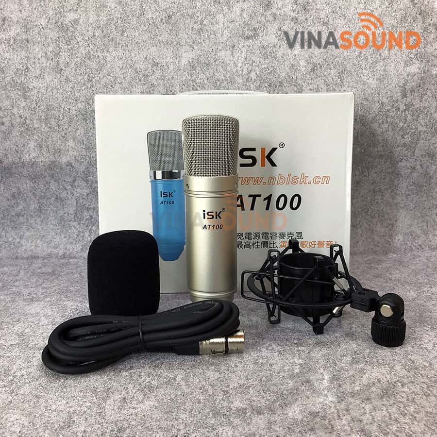 Mic Thu Âm ISK AT100 ❤️FREESHIP❤️ Micro Takstar Pc K320 Độ Bắt Âm Cực Cao , Thiết Kế Trẻ Trung . Bảo Hành 12 Tháng