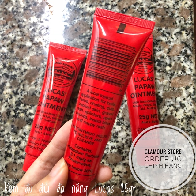 Kem đu đủ đa năng Lucas Pawpaw Ointment tuýp 50gr