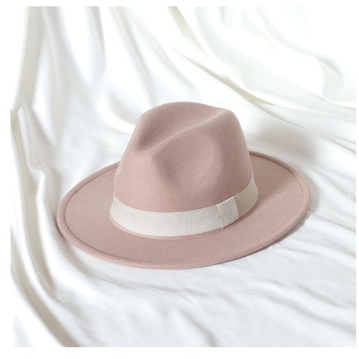 Mũ Phớt Nam Nữ FN38 Cao Cấp Vành Rộng Chất Liệu 100% Nỉ Mugout - Nón Phớt Vintage Thời Trang Chất Nỉ,  Mũ Chất Chụp Hình