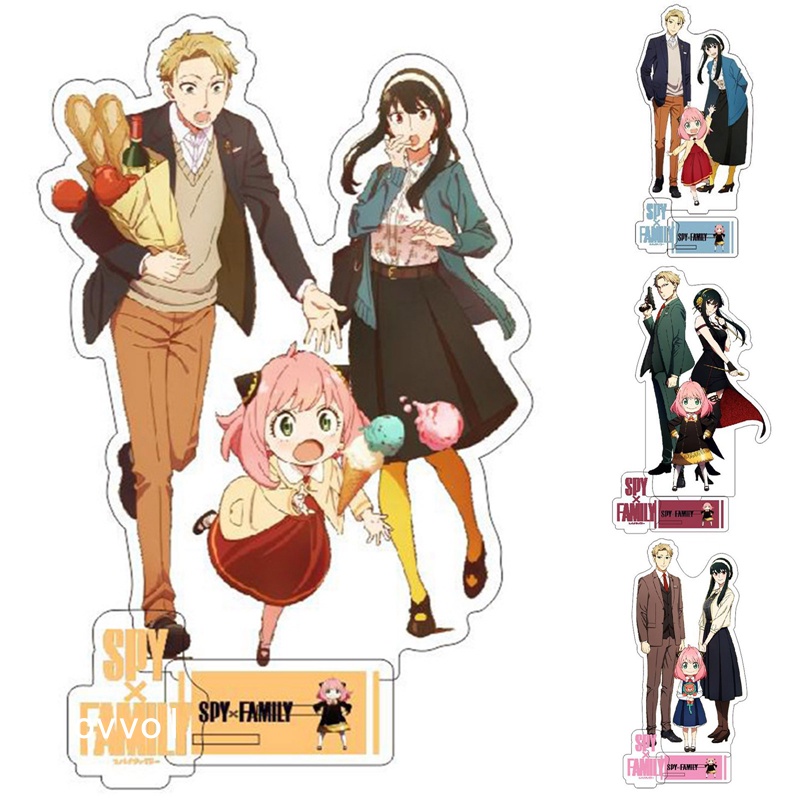 Mô Hình Nhân Vật Phim Anime Spy X Family Bằng Acrylic Có Giá Đỡ Độc Đáo Dùng Làm Quà Tặng Sinh Nhật