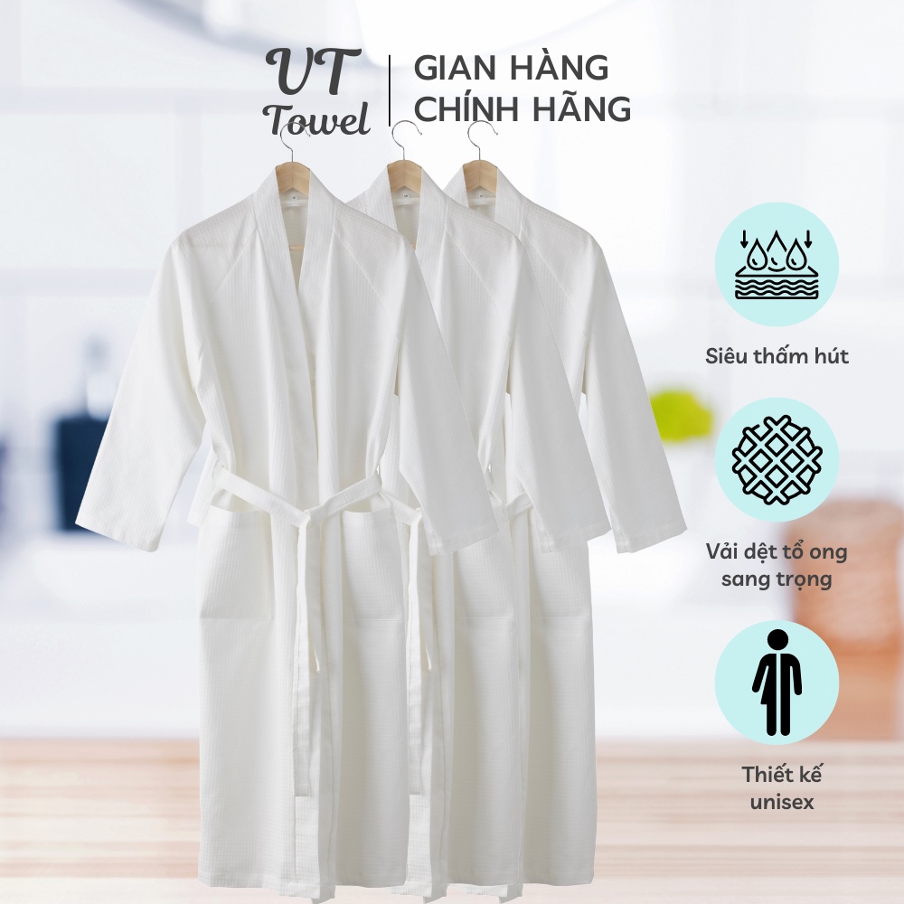 Áo Choàng Tắm Áo Choàng Ngủ Cao Cấp Dùng Cho Gia Đình Khách Sạn Spa Đi Biển Đi Bơi ACT0501