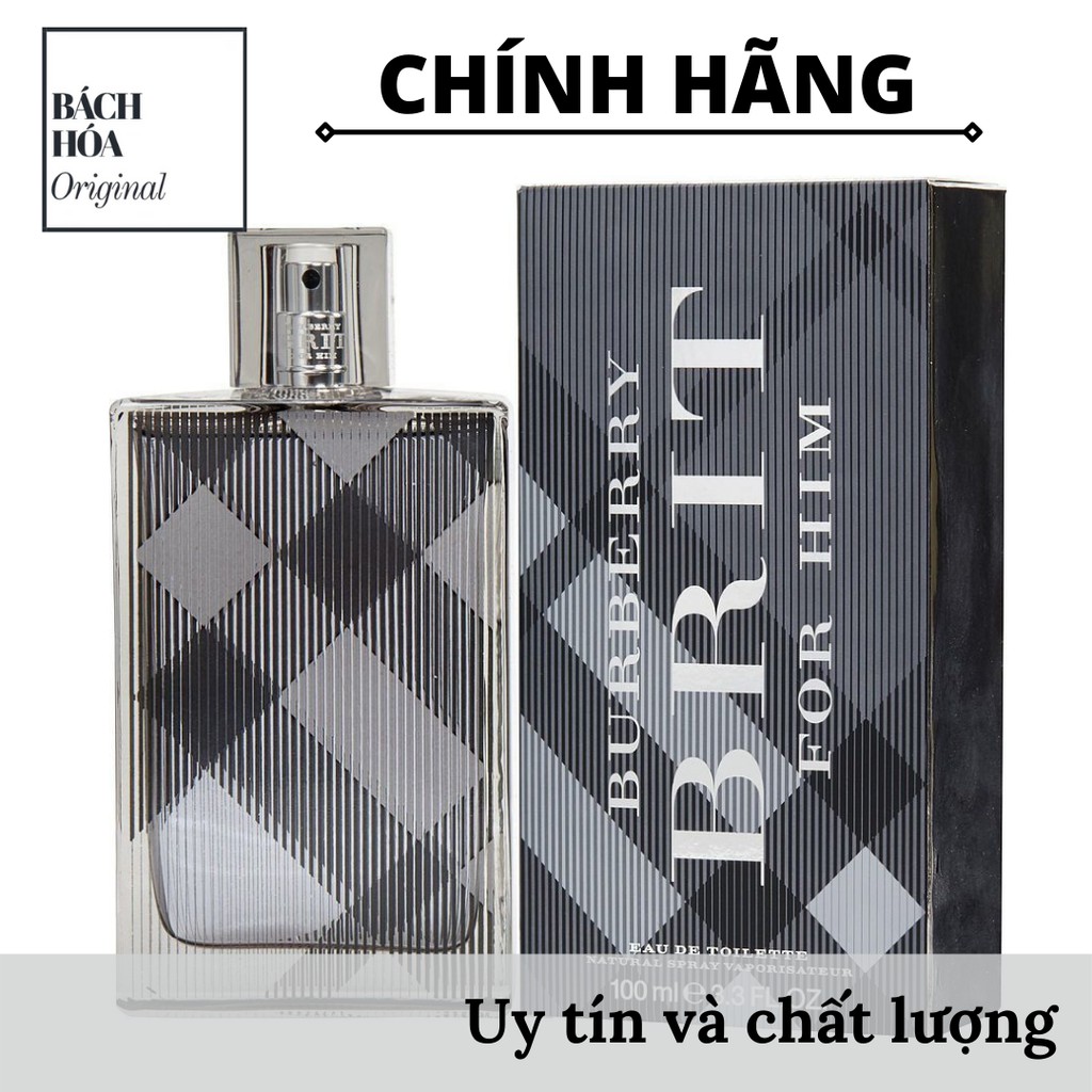 Nước hoa nam Burberry BRIT FOR HIM EDT 100ml - FULL SEAL