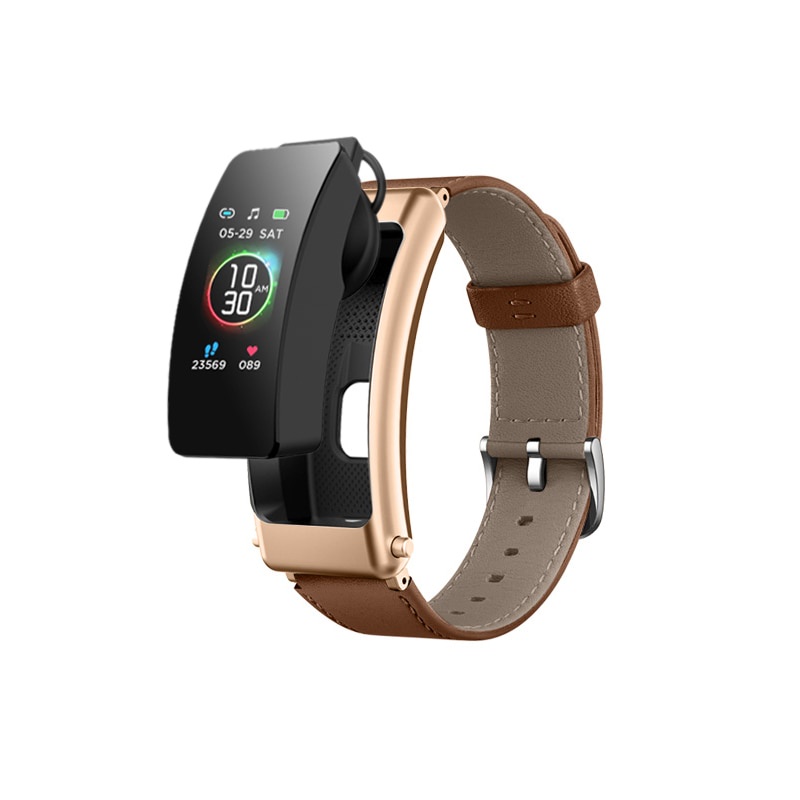 2 In 1 Smart Watch Bluetooth Earphone Waterproof Call Reminder Sports Health Fitness Tracker Wristband K30 2022 Arrival