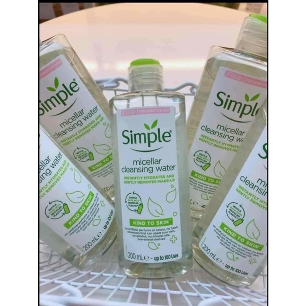 [Chính Hãng] Tẩy Trang Simple