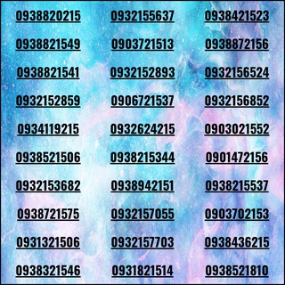 Sim MobiFone đẹp giá rẻ khuyến mãi data lớn