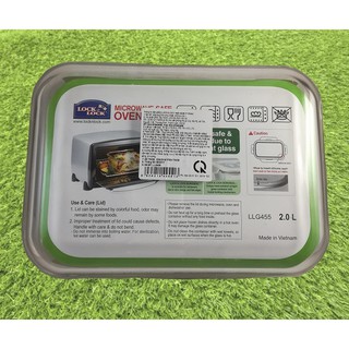 Hộp thủy tinh chữ nhật Lock&Lock LLG455 - 2L