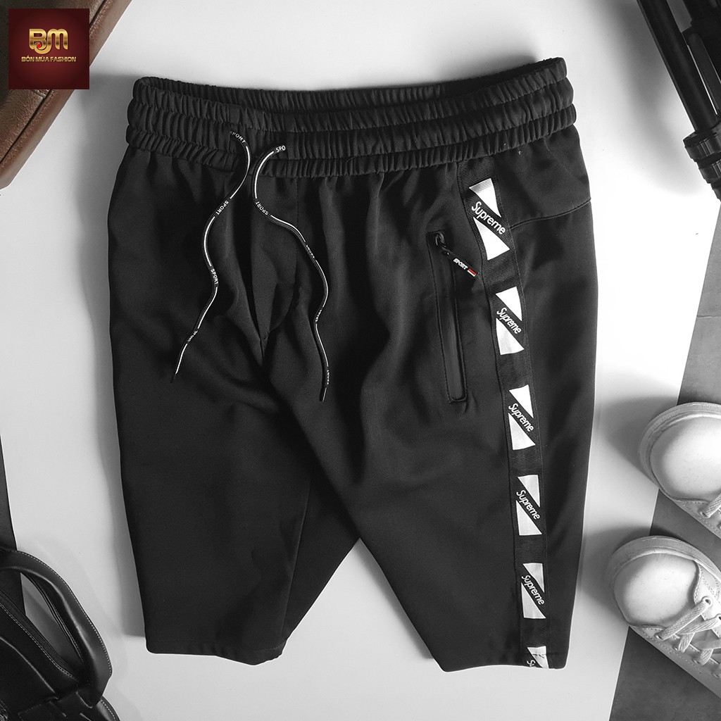 Quần Short Nam Thun 1 Viền Sọc Nhiều Hình, Mã QS502 | BigBuy360 - bigbuy360.vn