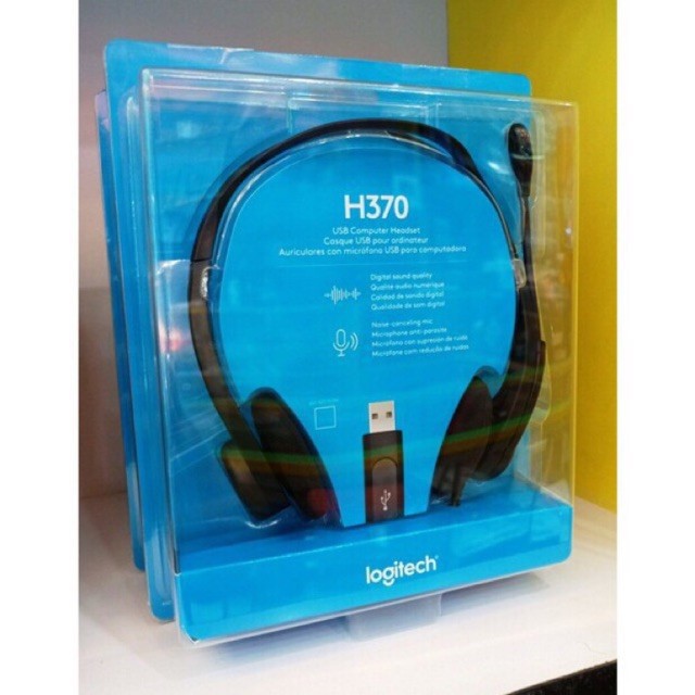 Tai Nghe Logitech H370 cổng USB - Chính hãng BH 12 tháng