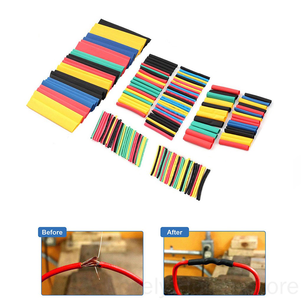 Set 164 ống co nhiệt nhiều kích cỡ tiện dụng