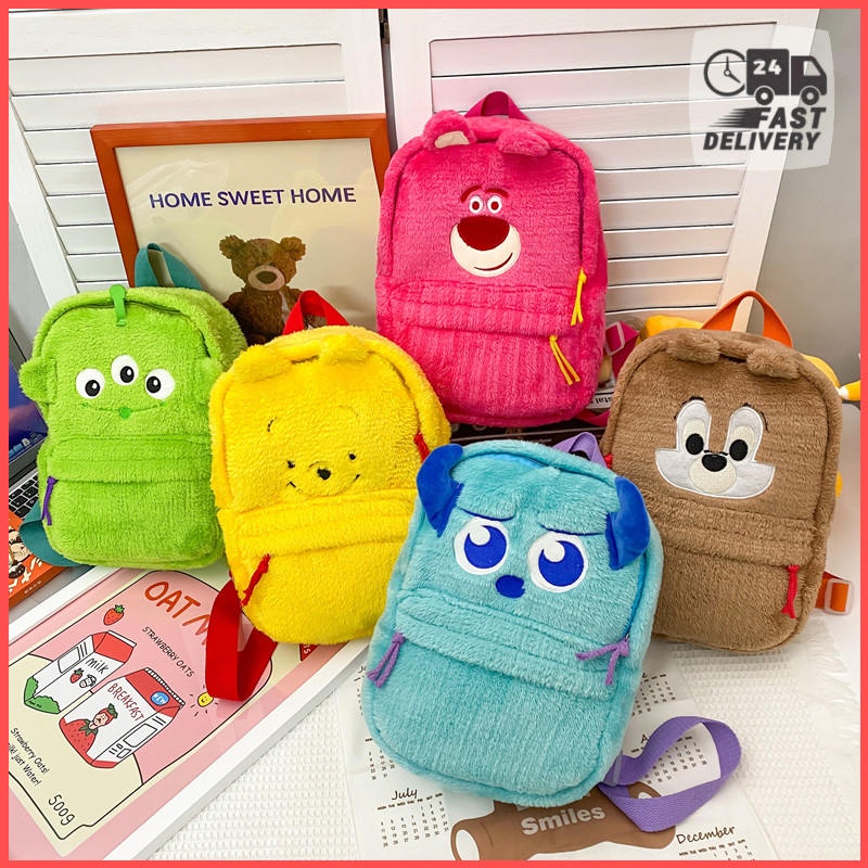 Ba Lô / Túi Du Lịch POOH / Balo Dễ Thương Làm Quà Giáng Sinh Cho Trẻ Em / Trẻ Em