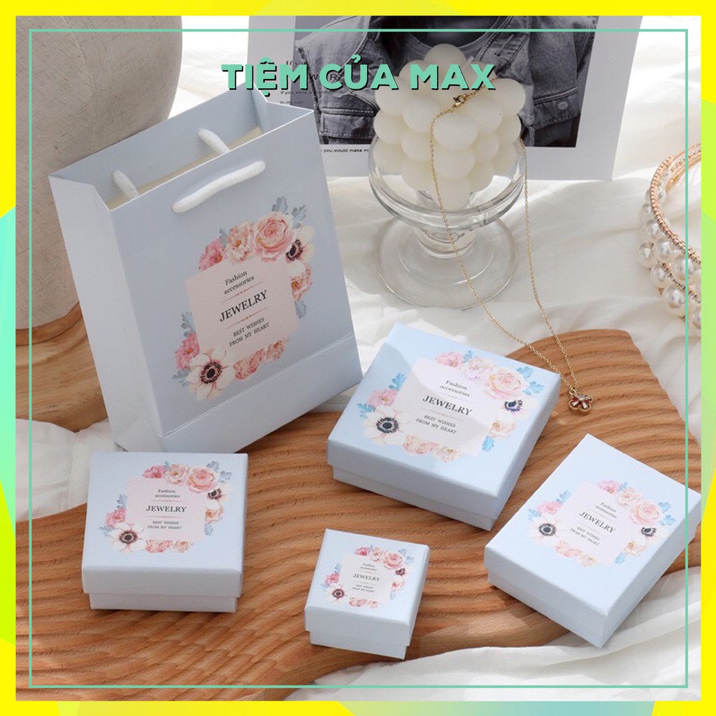 🎁Hộp quà tặng Hộp đựng trang sức sang trọng chất liệu cao cấp