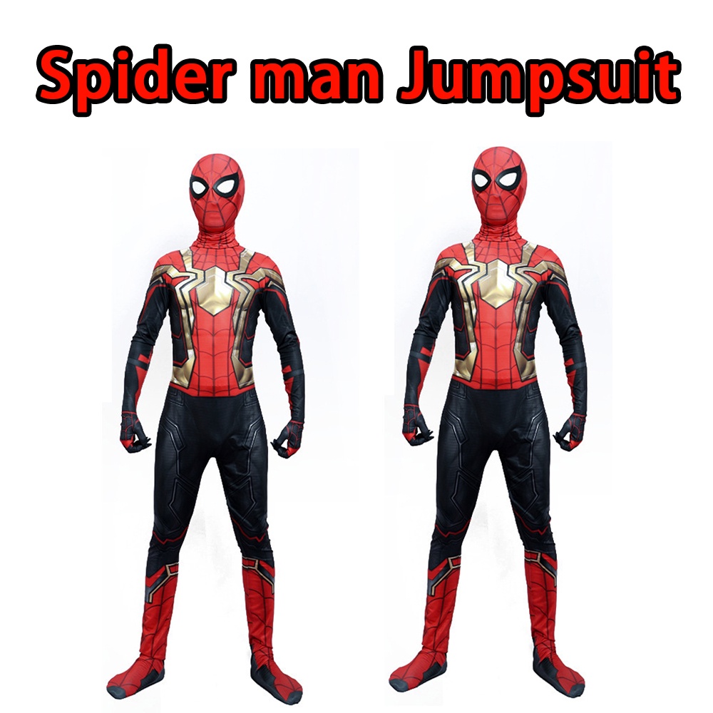 Bộ Áo Liền Quần Hóa Trang Peter Parker Cho Bé Trai Trang Phục Hóa Trang Người Nhện