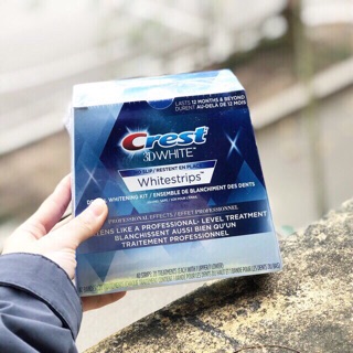 Combo 5 Miếng dán trắng răng Crest White 3D